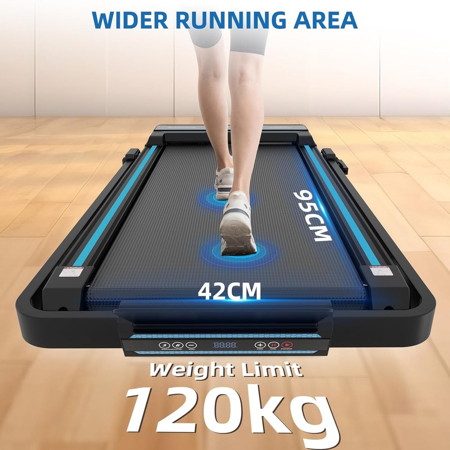Premium Treadmill Electric Folding Running Machine Home Gym Fitness