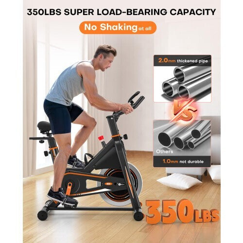 DMASUN Exercise Bike for Home Gym Use with LCD Display & Tablet Holder uk .